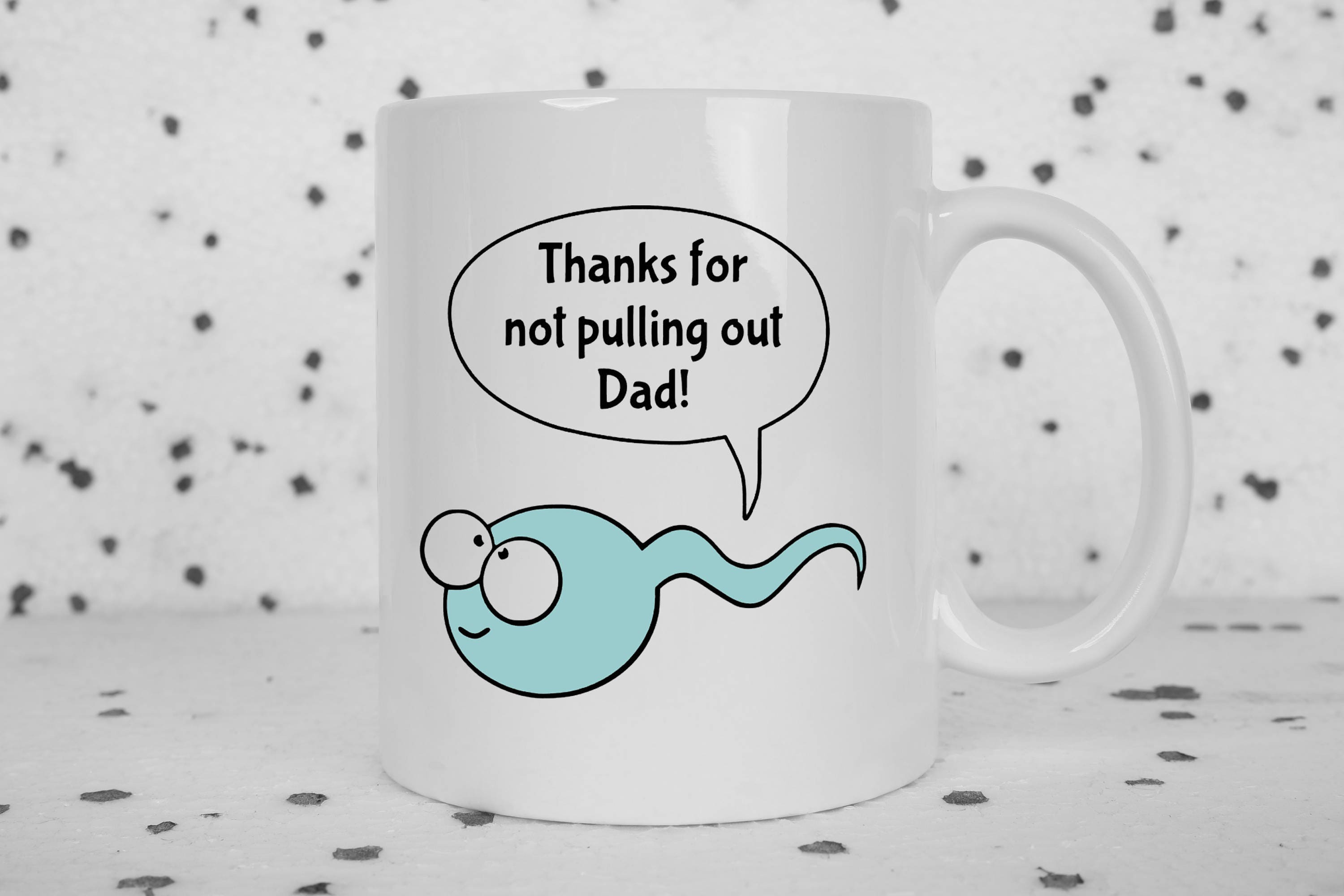 Download Funny Dad mug fathers day sperm jokes gifts for dad rude