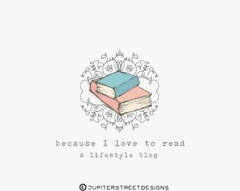 Logo Design-Book Logo-Scroll Logo-Etsy Logo-Photography Logo-Blog Logo-Branding
