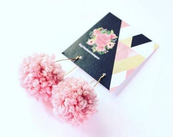 Pom Pom Earrings