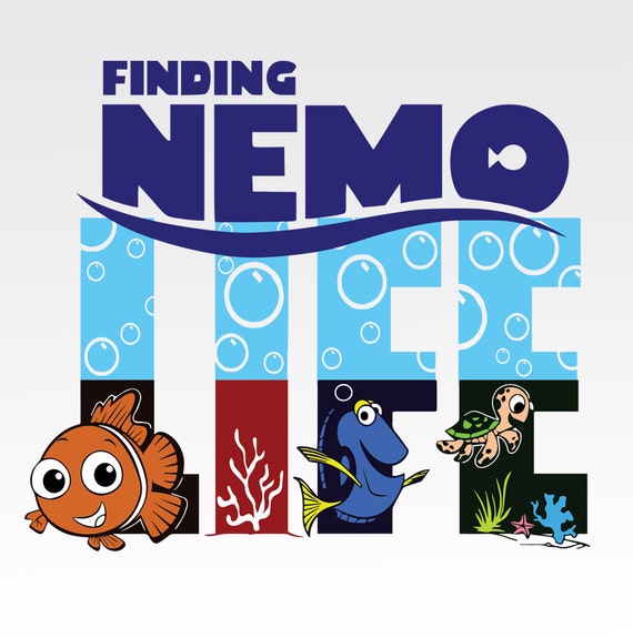 Download Finding Nemo File in Svg Eps Dxf and Jpeg for Cricut and