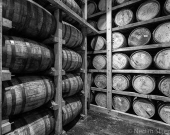 Fine Art Print of Jack Daniels Barrel, Whiskey, Tennessee Whiskey, Jack Daniels Gifts, Jack Daniels Decor, Barrels, Distillery, Photo, Print