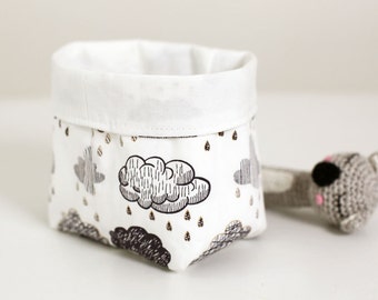 Small Cloud Nursery Storage Basket
