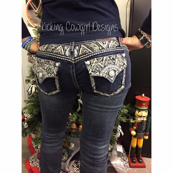  BLING  BLING  Jeans  by KickingCowgirlDesign on Etsy