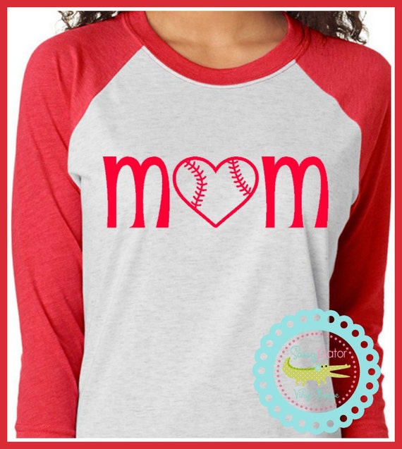 Baseball Mom Shirt Senior Day Opening Day Glitter Baseball T