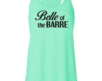 Belle of the Barre tank for FitMotion