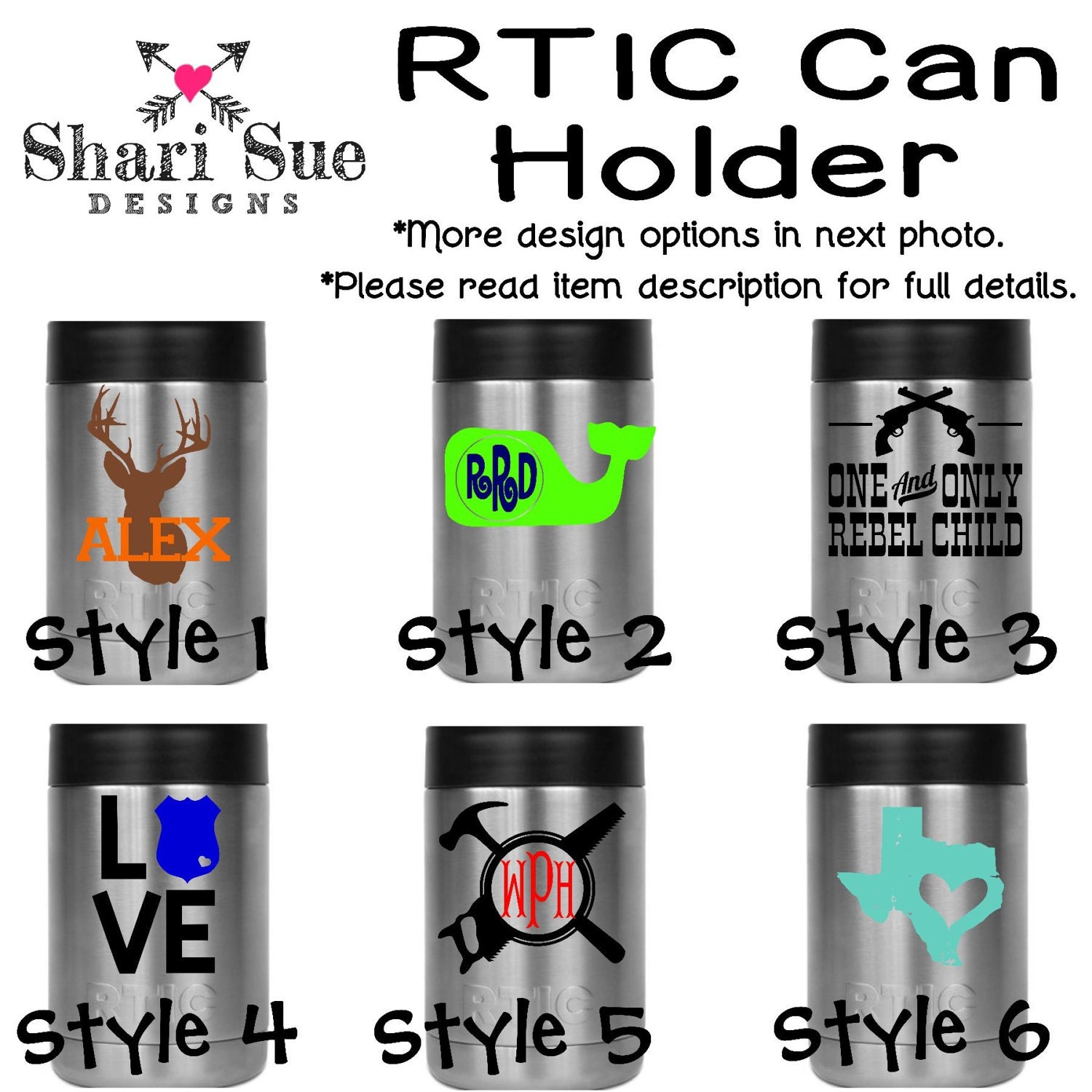 RTIC Can Holder Personalized RTIC can holder RTIC Can