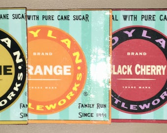 Soda pop labels | Etsy