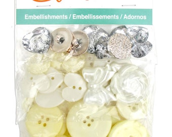 Blumenthal Lansing Vintage 3 Tier Button Bag Crafting with Buttons