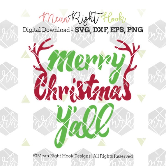 Download Merry Christmas Y'all SVG Christmas shirt svg design