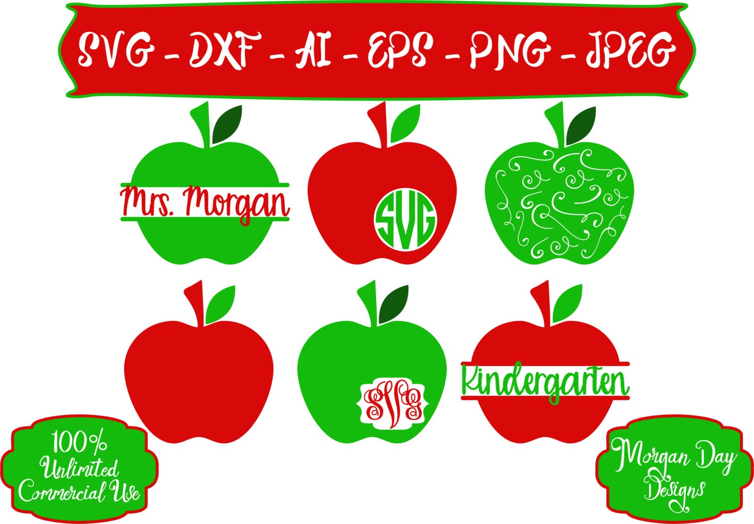 Download Apple Monogram SVG Apple SVG Teacher SVG Monogram svg