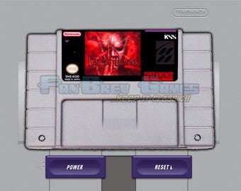 IN STOCK! "King Of Demons" Unreleased Super Nintendo SNES Platformer FanBrew Games!