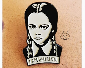 Wednesday Enamel Pin