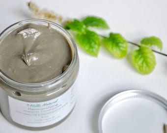 Organic Remineralizing Toothpaste, Natural Earth Paste, Bentonite Clay Tooth Polish No Baking Soda, Teeth Gums Strengthening Tooth Paste