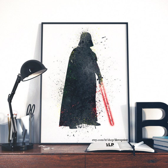 Darth Vader Star  Wars Kunstdruck Lord Vader Star  Wars Poster