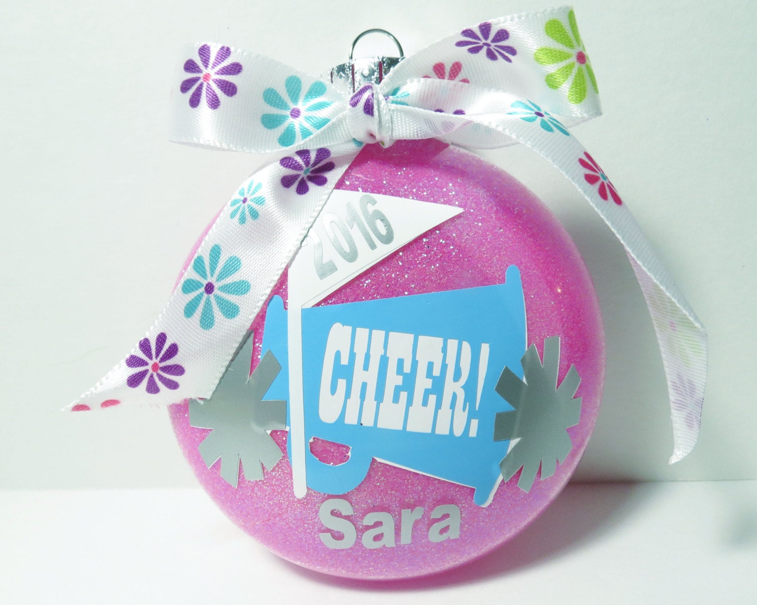 Personalized Cheer Ornament Cheerleading T Cheer Coach