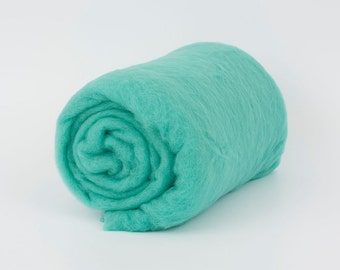 Lagoon B135, 1.77oz (50gr) 22mic Carded Merino Wool For Felting And Needle Felting.