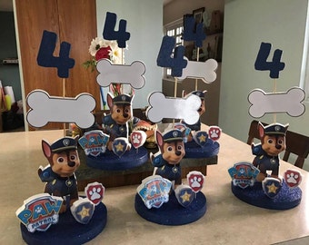 Paw Patrol Centerpieces