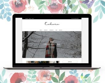 Kokoro - A Beautiful Blog & Shop WordPress theme. A Responsive WordPress Blog Theme - Feminine Wordpress Theme - Blog Template - Fashion