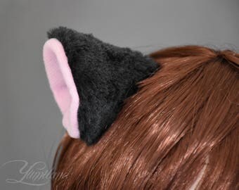 Black cat ears|cosplay|lolita
