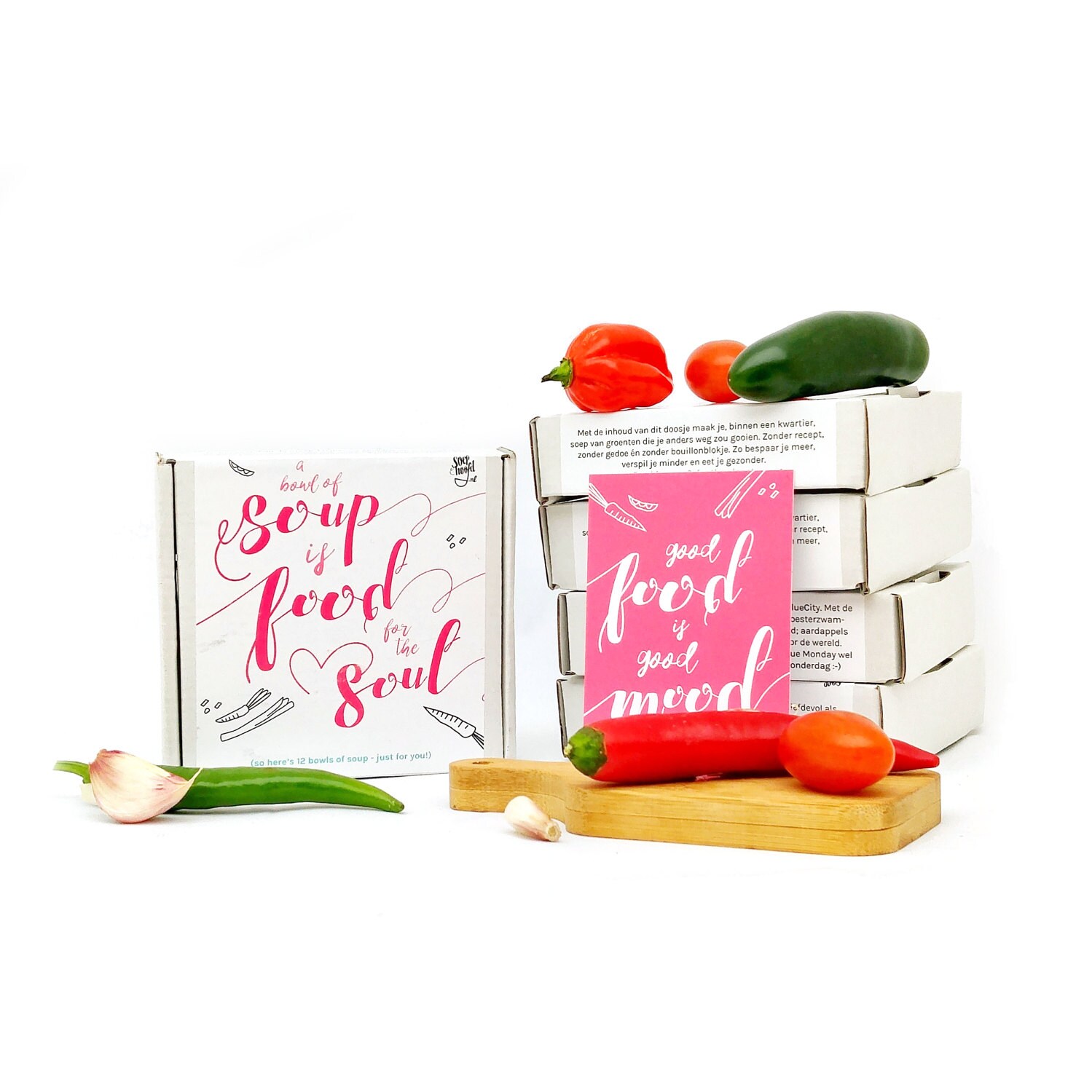 Soep in doosje: deze soul soup is een geweldig cadeautje per post)