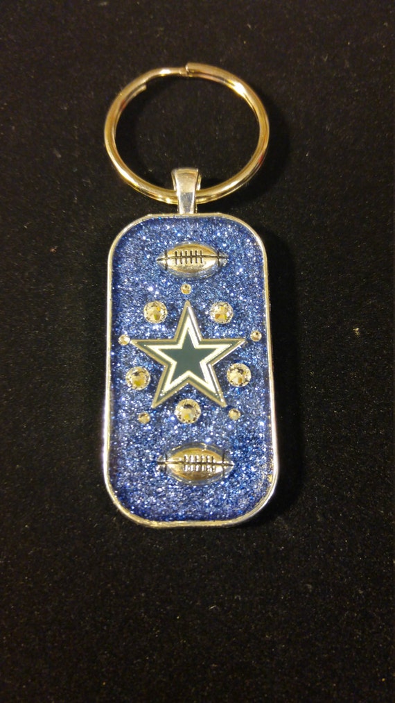 Items similar to Cowboys Keychain, Dallas Football keychain, Nfl