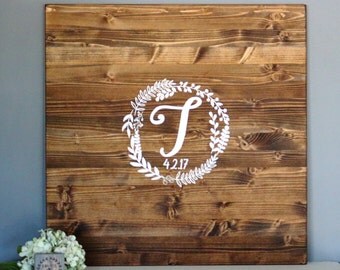 Guest Book Sign - Wedding Guest Book Alternative - Wedding Guest Book - Wooden Guest Book - Guest Book Board - Alternative Guest Book