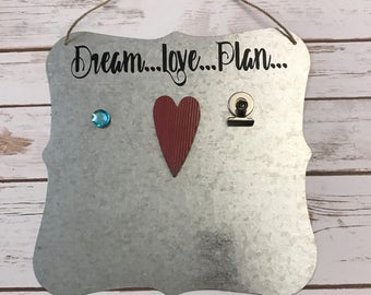 Magnetic Board, Family Station, Planning Board, Organization Board, Wedding Planning, Housewarming Gift, Wedding Gift, Classroom Decor,