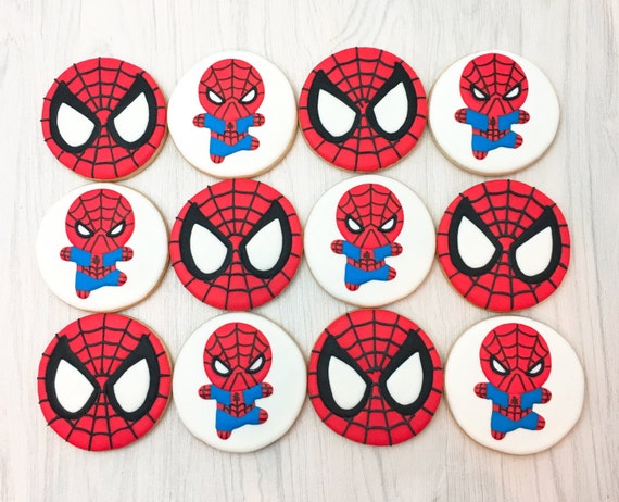 Spider-man Sugar Cookies