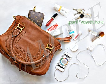 Rodan and Fields Social Media Marketing Image - 'What's in My Bag' FB Photo with Bonus Banner Size, Personalized with your Website