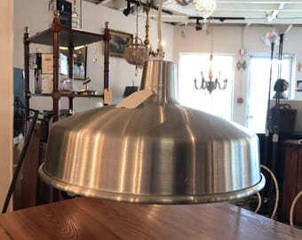 Midcentury Modern Flying Saucer Light Fixture
