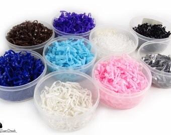 Rubber Bands for Dreadlocks Installation 100 pieces