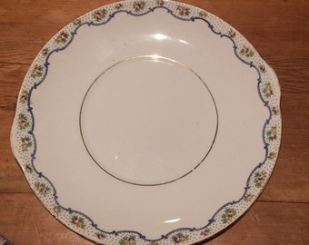 E Hughes & Co Bone China Cake Plate circa 1914-1940