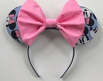 Pretty in Pink Minnie Mouse Ears