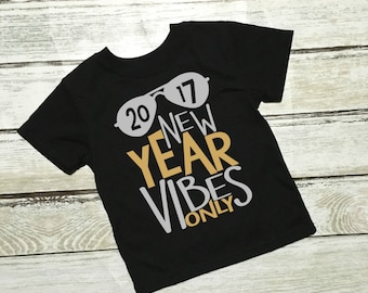 kids new year shirt