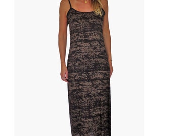 Camouflage print dress