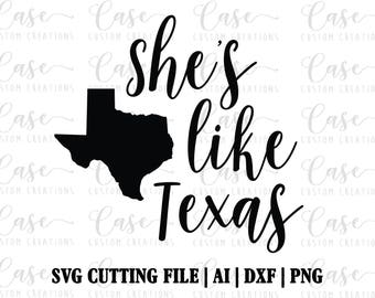 Download Texas svg file | Etsy