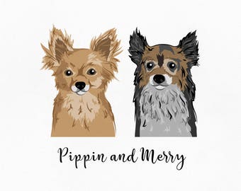 Custom pet illustration. Pet portrait custom. Dog illustration. Custom pet portrait. Pet portrait. Dog portrait. Pet art. Dog wall art.