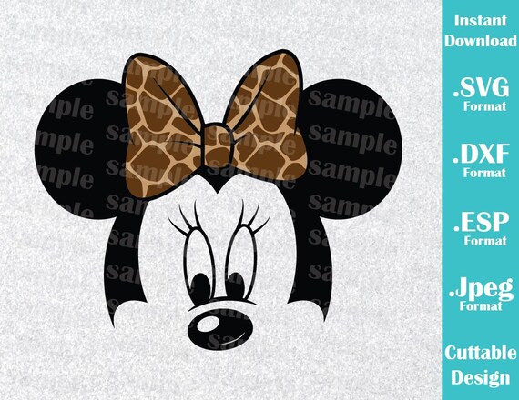 Download INSTANT DOWNLOAD SVG Disney Animal Kingdom Inspired Minnie