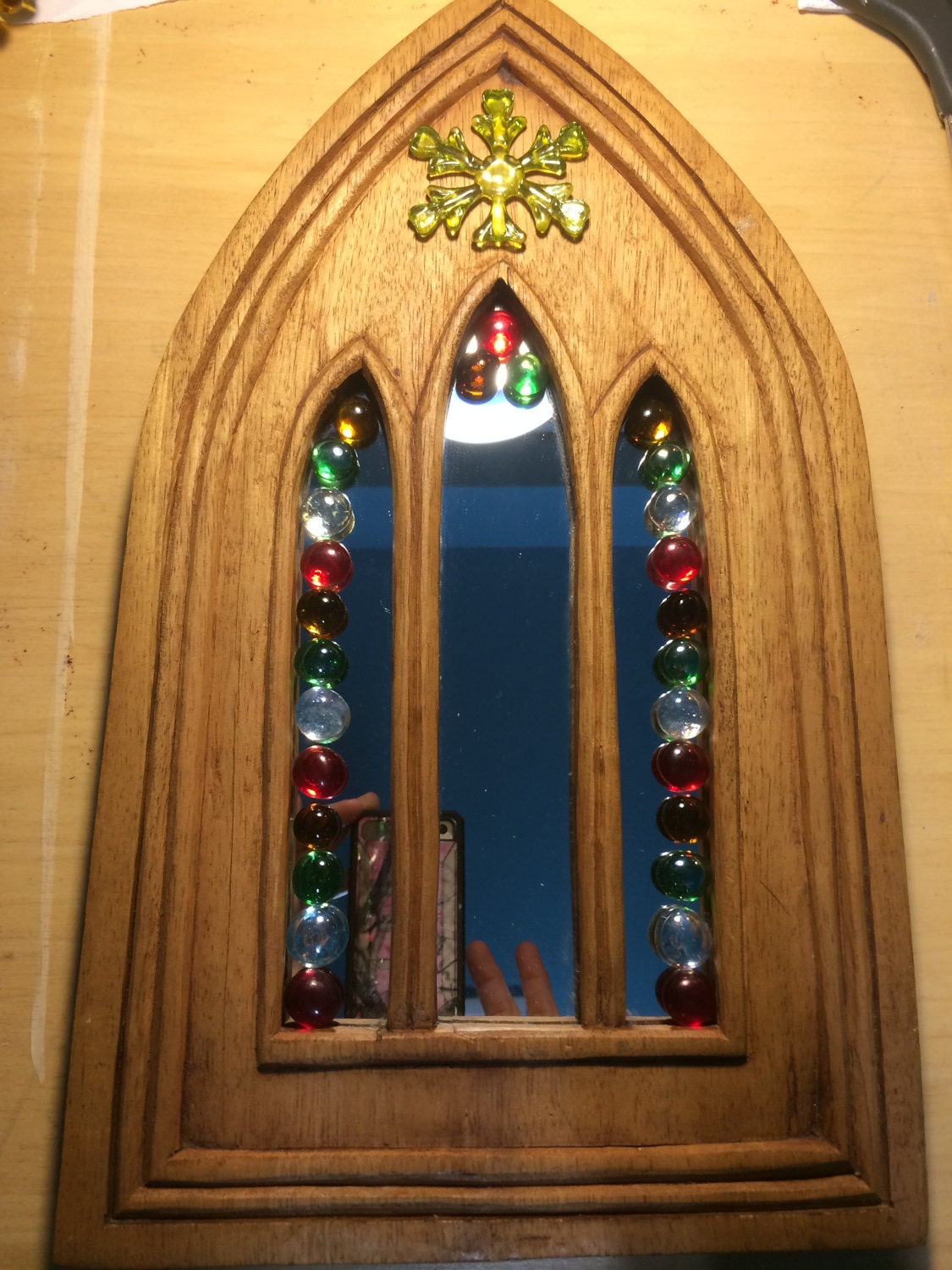 Cathedral Window mirror