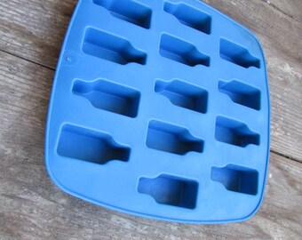 13-cavity Bottls Ice Tray Ice Mold Flexible Silicone Mold Handmade Mold