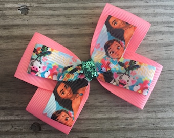Moana Bow / Moana Hair Bow