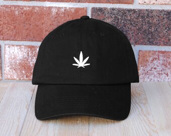 Marijuana Baseball Cap, Unisex Baseball Cap, Embroidery Baseball Cap, Marijuana Baseball Dad Hat, Dad Cap, Dad Hat