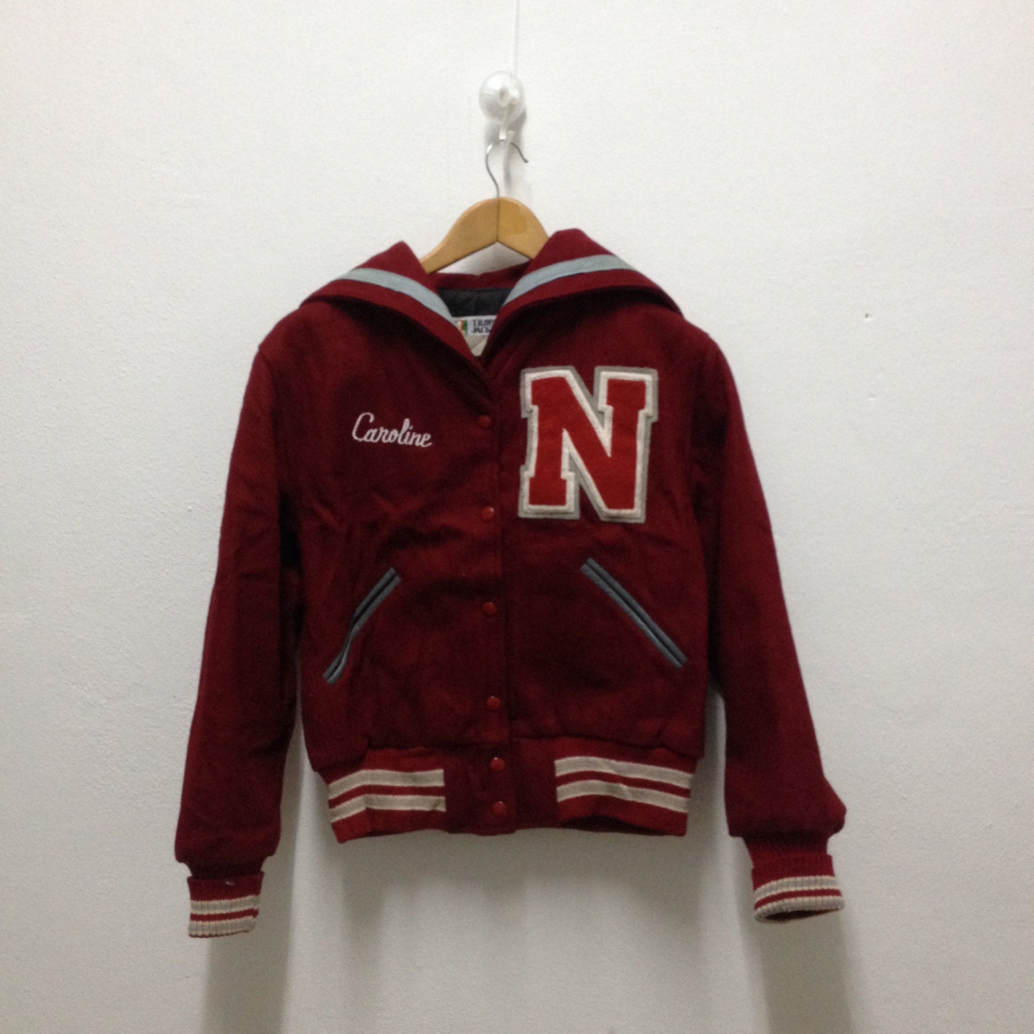 Vintage Trophy Jacket Meca Sportswear Jacket Made in USA