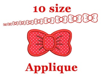 Bow applique design. Machine embroidery design. Bow embroidery design. Applique design girl bow applique. Girl bow embroidery. Bow mini.