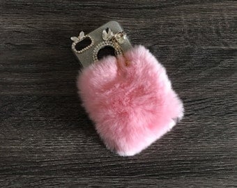 Fur and Bling iPhone 7 phone case