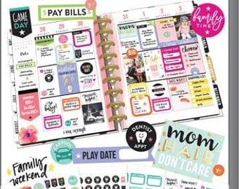 Mom Sticker Value Pack - MAMBI Happy Planner Stickers - Mom Life