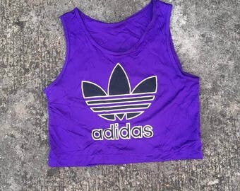 Vintage Adidas Tank Top Women's Big Logo size. L