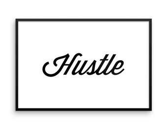 Hustle font | Etsy