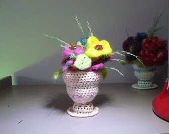 bouquet of assorted flowers.