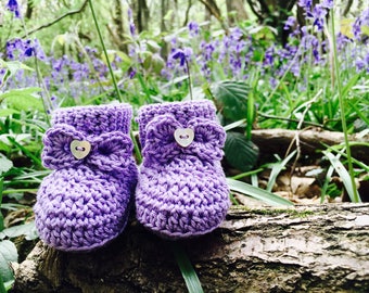 Crochet Booties Pattern/Baby Booties Crochet Pattern/Crochet Bootie Pattern/Baby Booties Pattern/Crochet Pattern